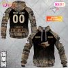 MLB Toronto Blue Jays Custom Name Number Hunting Camouflage Pullover Hoodie