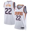 Phoenix Suns DeAndre Ayton Nike Association Edition White NBA Jersey