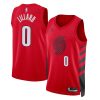 Portland Trail Blazers Damian Lillard Statement Edition Red NBA Jersey