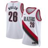 Portland Trail Blazers Justise Winslow Nike Association Edition White NBA Jersey