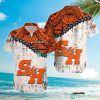 NCAA Sam Houston State Bearkats Grunge Polynesian Tattoo Hawaiian Shirt