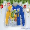 NCAA San Jose State Spartans Funny Grinch Ugly Christmas Sweater