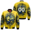 NCAA South Dakota State Jackrabbits Custom Text Number Camouflage Vintage Bomber Jacket