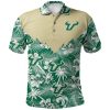 NCAA South Florida Bulls Tropical Seamless Polo Shirt