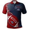 NCAA Stony Brook Seawolves Flame Ball Polo Shirt