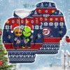 MLB Washington Nationals Baby Groot And Grinch Ugly Christmas Pullover Hoodie