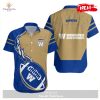 CFL Winnipeg Blue Bombers Flame Ball Hawaiian Shirt