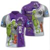 NCAA Central Arkansas Bears The Grinch Christmas Polo Shirt