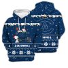 NCAA UC Davis Aggies Snoopy Christmas Pullover Hoodie