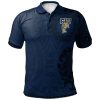 NCAA FIU Golden Panthers Polynesian Tatto Circle Polo Shirt
