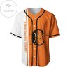 NCAA Campbell Fighting Camels Half Style Baseball Jersey