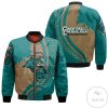 NCAA Coastal Carolina Chanticleers USA Map Bomber Jacket