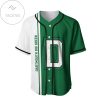 NCAA Dartmouth Big Green Half Style Baseball Jersey