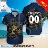 NCAA FIU Golden Panthers Custom Text Number Camouflage Vintage Hawaiian Shirt