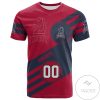 NCAA Fairleigh Dickinson Knights Custom Number Logo T-Shirt