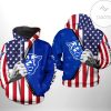 NCAA Georgia State Panthers US Flag Pullover Hoodie