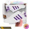 NCAA Holy Cross Crusaders White Stan Smith Shoes