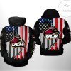NCAA Louisiana-Monroe Warhawks US Flag Pullover Hoodie