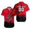 NCAA Cal State Northridge Matadors Custom Text Number Net Grunge Pattern Hawaiian Shirt
