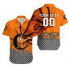 NCAA Campbell Fighting Camels Custom Text Number Net Grunge Pattern Hawaiian Shirt