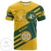 NCAA Northern Michigan Wildcats Custom Number Logo T-Shirt
