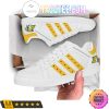 NCAA Northern Michigan Wildcats White Stan Smith Shoes