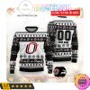 NCAA Nebraska Omaha Mavericks Custom Name Number Ugly Christmas Sweater