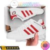 NCAA Nebraska Omaha Mavericks White Stan Smith Shoes