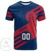 NCAA Richmond Spiders Custom Number Logo T-Shirt