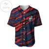 NCAA Samford Bulldogs Keep Go On Baseball Jersey