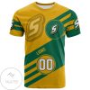 NCAA Southeastern Louisiana Lions Custom Number Logo T-Shirt