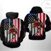 NCAA Texas State Bobcats US Flag Pullover Hoodie