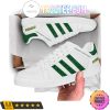 NCAA Vermont Catamounts White Stan Smith Shoes