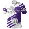 NCAA Abilene Christian Wildcats Custom Number Logo Polo Shirt