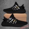 NCAA Alabama State Hornets Black Yeezy Boost Sneakers