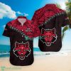 NCAA Arkansas State Red Wolves Grunge Polynesian Tattoo Hawaiian Shirt