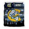 NCAA Chattanooga Mocs American Night Bedding Set