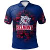 NCAA Belmont Bruins Custom Text Number Camouflage Vintage Polo Shirt