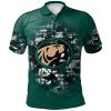 NCAA Bemidji State Beavers Custom Text Number Camouflage Vintage Polo Shirt