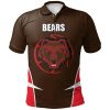 NCAA Brown Bears Custom Text Number Sport Active Polo Shirt