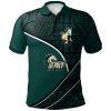NCAA Cal Poly Mustangs Custom Number Tattoo Polynesian Polo Shirt