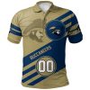 NCAA Charleston Southern Buccaneers Custom Number Logo Polo Shirt