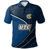 NCAA Chattanooga Mocs Custom Number Tattoo Polynesian Polo Shirt