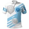 NCAA Columbia University Lions Custom Number Logo Polo Shirt