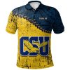 NCAA Coppin State Eagles Grunge Polynesian Tattoo Polo Shirt
