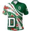 NCAA Dartmouth Big Green Hibiscus Tropical Flower Polo Shirt