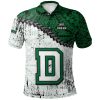 NCAA Dartmouth Big Green Grunge Polynesian Tattoo Polo Shirt