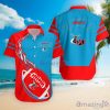 NCAA Delaware State Hornets Flame Ball Hawaiian Shirt