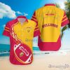 NCAA Ferris State Bulldogs Flame Ball Hawaiian Shirt