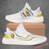 NCAA Ferris State Bulldogs White Yeezy Boost Sneakers